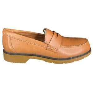 Sperry Women’s Wells Tan Leather Penny Loafer Size US 12